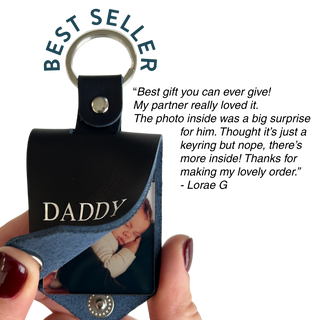 Monogram Photo Keytag - Arlo and Co