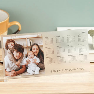 Personalised Photo Calendar - Acylic (Small)
