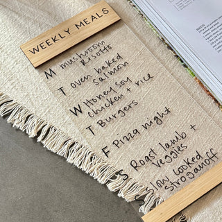 Personalised Weekly Planner - Arlo and Co