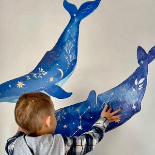 Cosmic Whales Decals - Arlo and Co