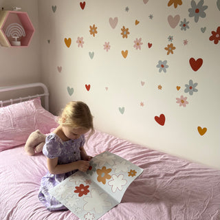 Bloom Decal Set - earth tones - Arlo and Co