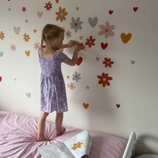 Bloom Decal Set - earth tones - Arlo and Co