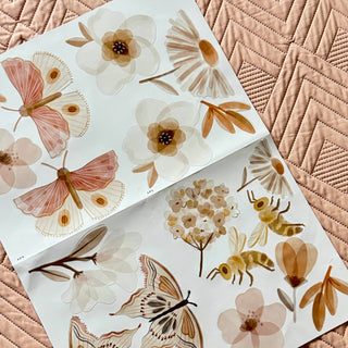 Wings & Blooms Decal Set - Arlo and Co