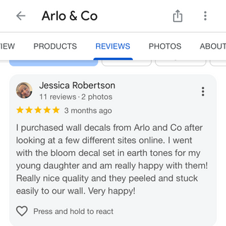 Bloom Decal Set - earth tones - Arlo and Co