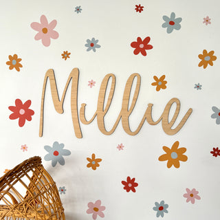 Bloom Decal Set - earth tones