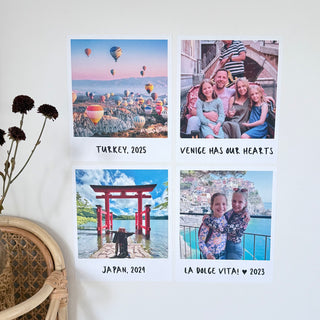 Polaroid Photo Decals - Set of 4 - Arlo and Co