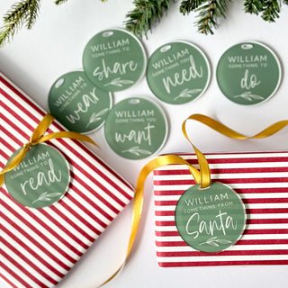 Santa 🎅🏼 Simplicity Gift Tag - Arlo and Co