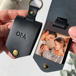 Monogram Photo Keytag - Arlo and Co
