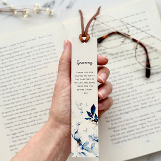 Leather Quote Bookmark - Arlo and Co