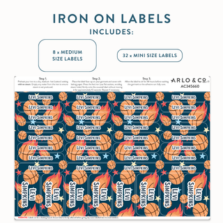 Iron On (PATTERN) Name Labels