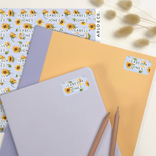 Medium (PATTERN) Stickers - 48 Name Labels