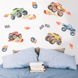 Monster Truck Decal Set - Arlo and Co