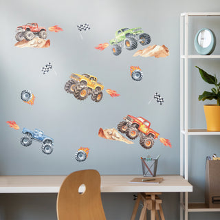 Monster Truck Decal Set - Arlo and Co