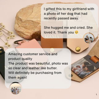 Monogram Photo Keytag - for Her - Arlo and Co