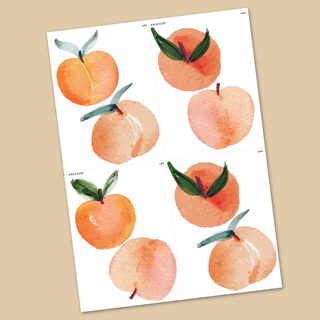 Peaches Wall Decal Set - Arlo and Co