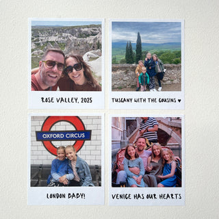 Polaroid Photo Decals - Set of 4 - Arlo and Co