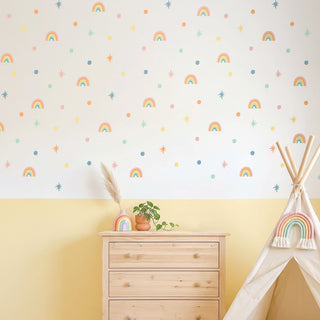 Rainbow Confetti Sparkle Decals - Arlo and Co