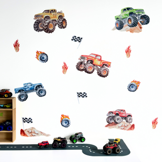 Monster Truck Decal Set - Arlo and Co