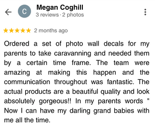 Round Photo Decal Set - 15cm - Arlo and Co