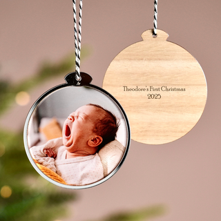 Luxe Photo Ornament