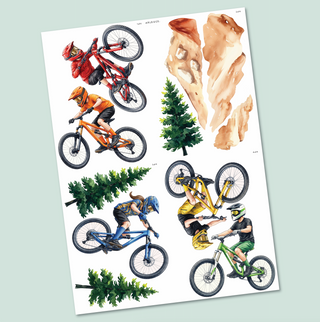Mountain Bike Decal Set - Arlo and Co