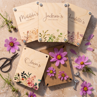 Personalised Flower Press