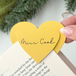 Heart Leather Page Keeper - Arlo and Co