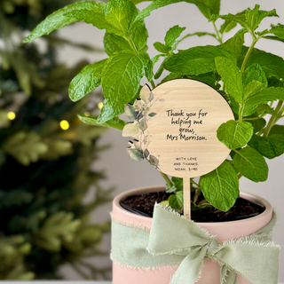 Printed Teacher Planter Stick - Arlo and Co