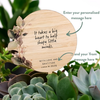 Printed Teacher Planter Stick - Arlo and Co