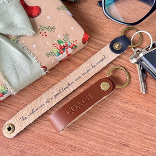 Personalised Leather Keytag For Him - Arlo and Co