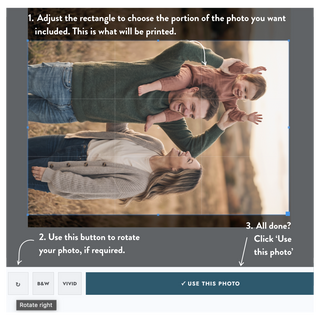 Rectangular Photo Decal Set - 30.5cm x 46cm
