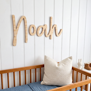 Bamboo Name Plaque - 5 Fonts, 3 Sizes