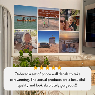 Square Photo Decal Set - 15cm - Arlo and Co