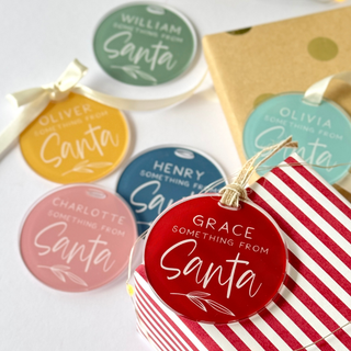 Santa 🎅🏼 Simplicity Gift Tag - Arlo and Co