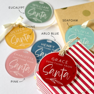 Santa 🎅🏼 Simplicity Gift Tag - Arlo and Co