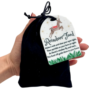 Reindeer Food 🦌 Reusable Pouch - Arlo and Co