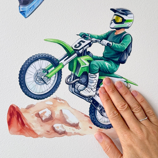 Dirt Bike Decal Set - Arlo and Co