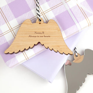 Luxe Angel Wing Ornament