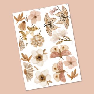 Wings & Blooms Decal Set - Arlo and Co