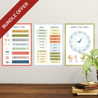 All About Time - A4 Bundle - Arlo & Co
