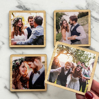 Bamboo Photo Magnet Set - Arlo & Co