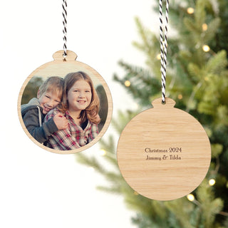 Bamboo Photo Ornament - Arlo & Co