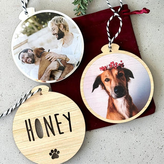Bamboo Photo Ornament - Arlo & Co