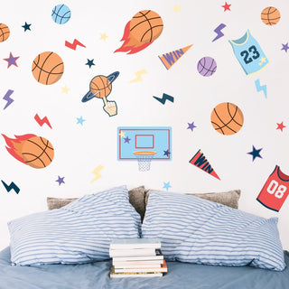 Basketball Wall Decal Set - Arlo & Co