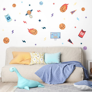 Basketball Wall Decal Set - Arlo & Co