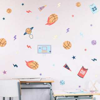 Basketball Wall Decal Set - Arlo & Co
