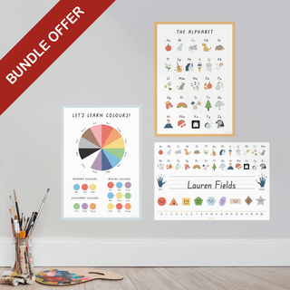 Beginning Learners Decal Bundle - personalised - Arlo & Co