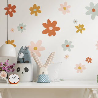 Bloom Decal Set - earth tones - Arlo & Co