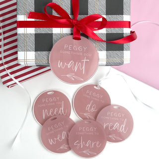 Colourful Simplicity Gift Tags - Set of 6 - Arlo & Co