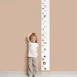 Height Chart - Alphabet - Arlo & Co